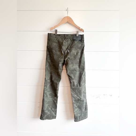 Levi 511 Kids Camouflage Slim Fit fit pants - Size 10 - Picture 6 of 10